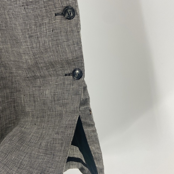 Talbots grey linen sheath maxi dress career work business - Picture 10 of 15